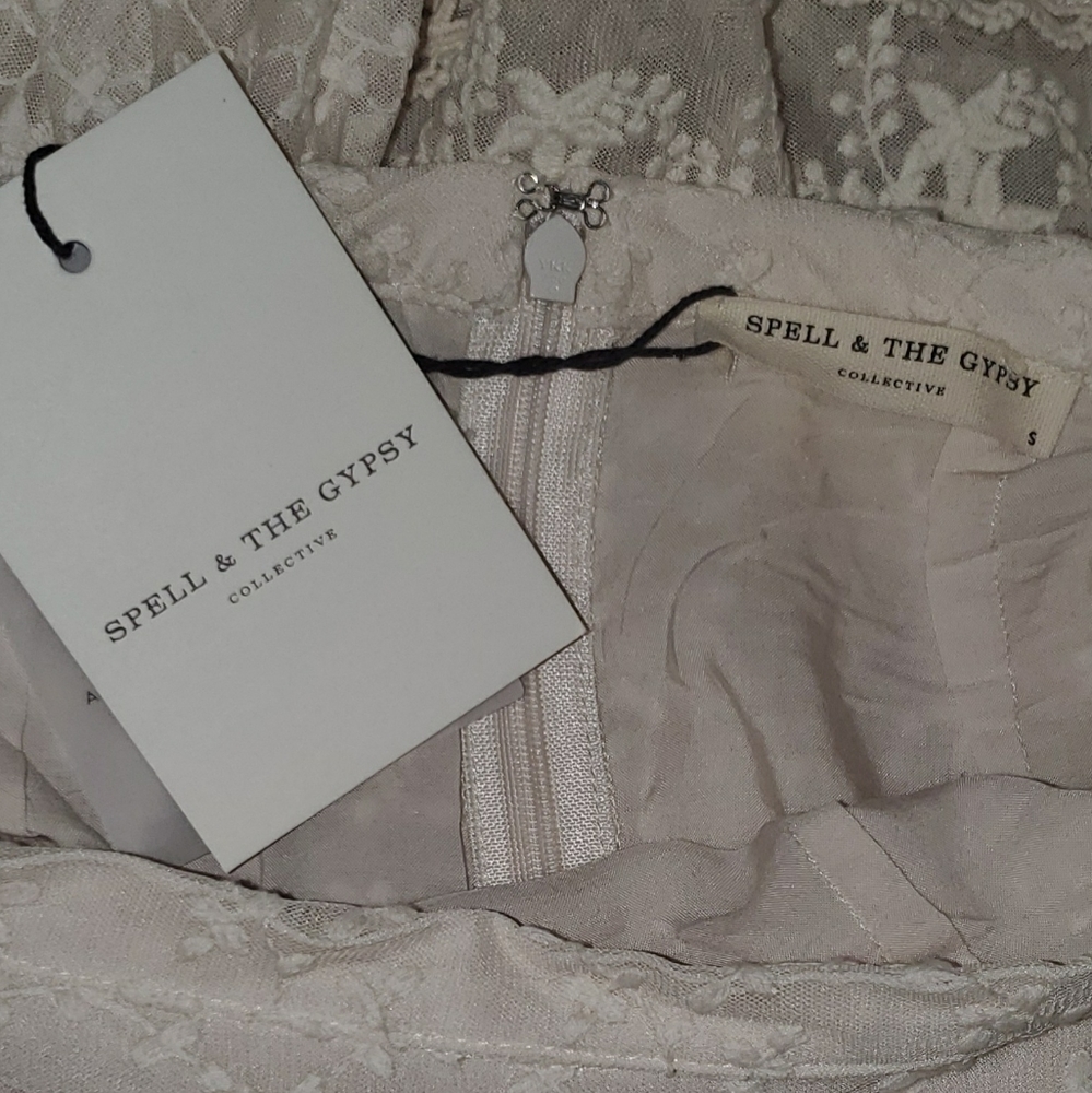 Spell Designs: Le Gauze Bustier & Skirt Set Size S - Picture 12 of 13